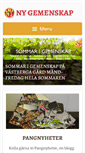 Mobile Screenshot of nygemenskap.org