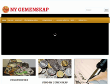 Tablet Screenshot of nygemenskap.org